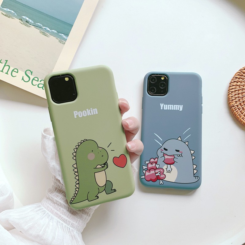 [Mã ELORDER5 giảm 10K đơn 20K] [ IPHONE ] Ốp Lưng Silicon Pookin x Yummy - B257