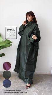 Áo Mưa Poncho kín 2 bên
