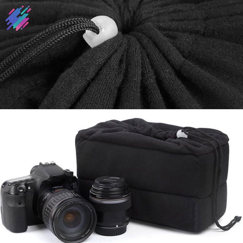 Túi đựng máy ảnh DSLR SLR chống sốc có đệm lót tiện dụng