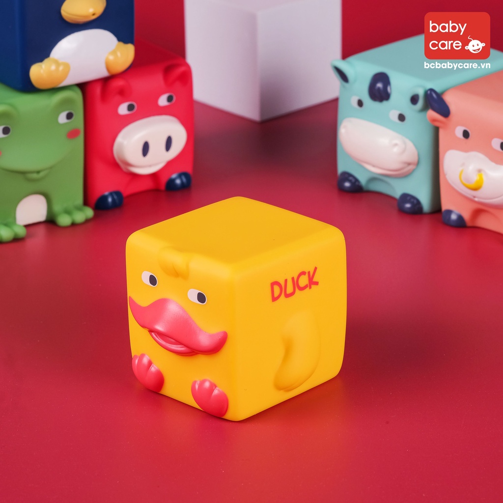 Bộ đồ chơi xếp hình thú cưng Babycare BC7256B hình khối thông minh cho bé