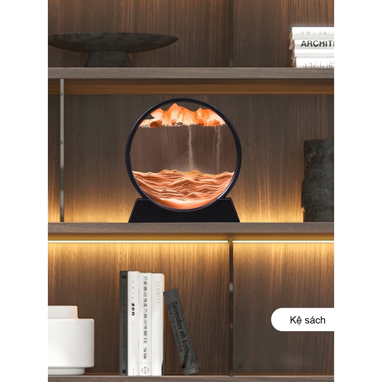 Tranh cát chảy chuyển động 3D nghệ thuật, decor trang trí nhà, bàn làm việc, quà tặng độc đáo
