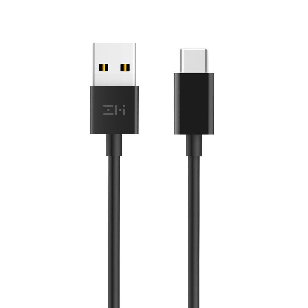 Cáp sạc ZMI USB Type-C AL701 (100cm) 2 màu đen trắng hỗ trợ sạch nhanh - Minh Tín Shop