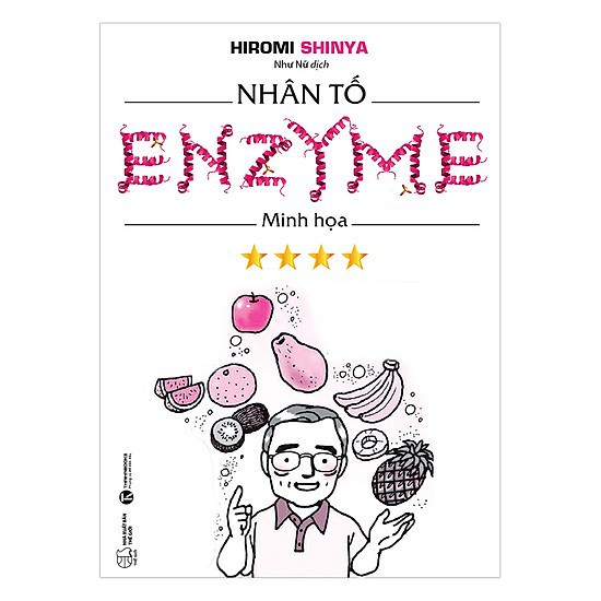 Sách - Nhân Tố Enzyme - Minh Họa Tặng Bookmark