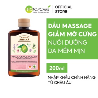 Dầu massage Zelenaya Apteka chống mỡ cứng 200ml