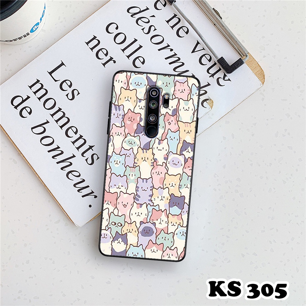 Ốp lưng Xiaomi Redmi Note 8 - Xiaomi Redmi Note 8 Pro - Ốp in hình mèo con ngộ nghĩnh - lưng nhám viền TPU cao cấp