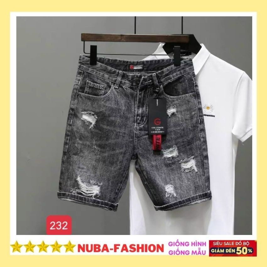 Quần short jean nam mẫu mới đẹp giá rẻ,quần bò TCS237 | BigBuy360 - bigbuy360.vn
