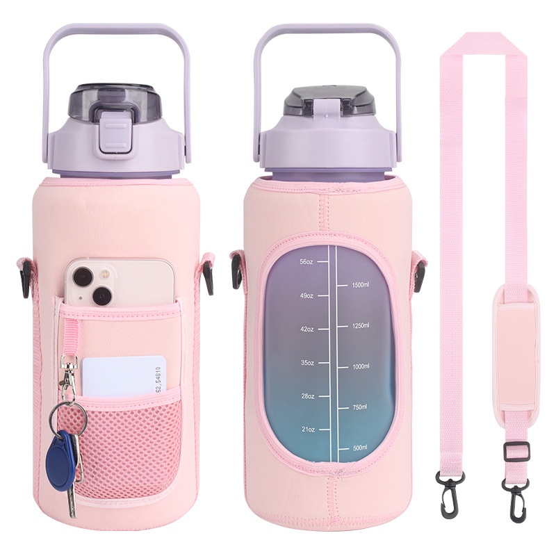 Bình Nước Giữ Nhiệt 2L Có Dây Đeo Vai Tiện Dụng