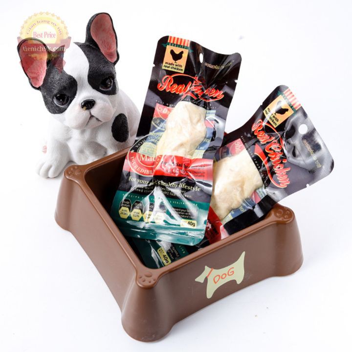 Ức gà hấp cho chó mèo Pet Real Chicken Nhật Bản ăn liền dùng trộn với cơm Protein dinh dưỡng