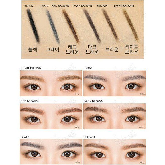 CHÌ KẺ MÀY [MISSHA] Perfect Eyebrow Styler