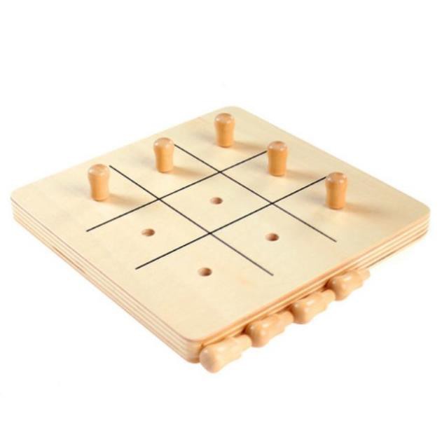 Giáo cụ Montessori - Kỹ năng cầm bằng 2 ngón tay