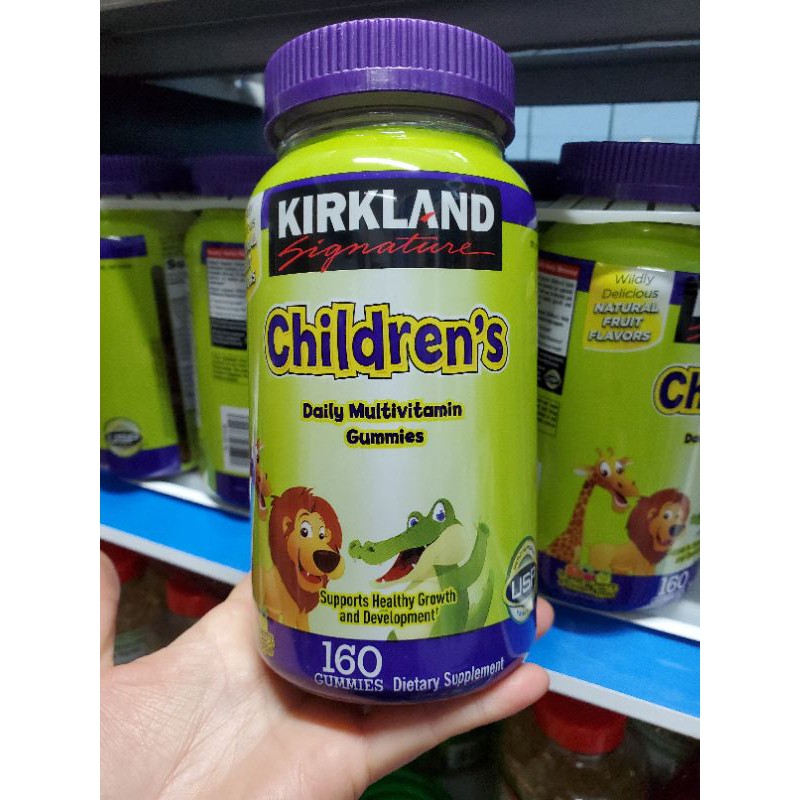 [Bill Mỹ- Mẫu Mới] Kẹo Dẻo Gấu Kirkland 160 viên Gummies