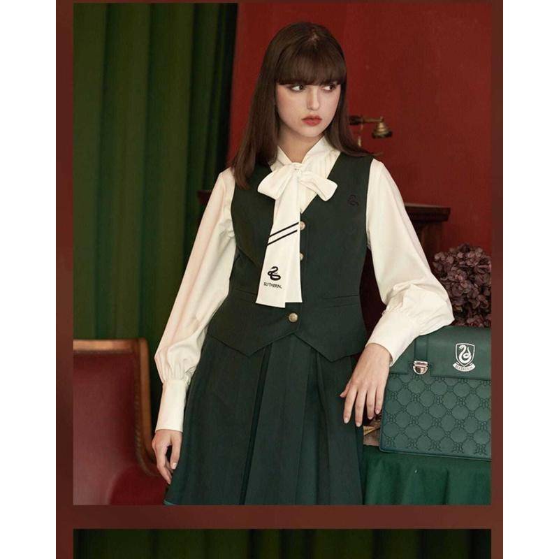 Suit vest new embroidery Harry Potter British style student JK uniform vest wild outer wear college style