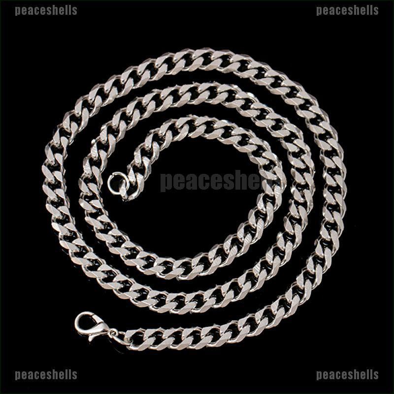 Vòng cổ Bằng Thép Không Gỉ Kích Thước 4-6mm Dành Cho Nam Giới