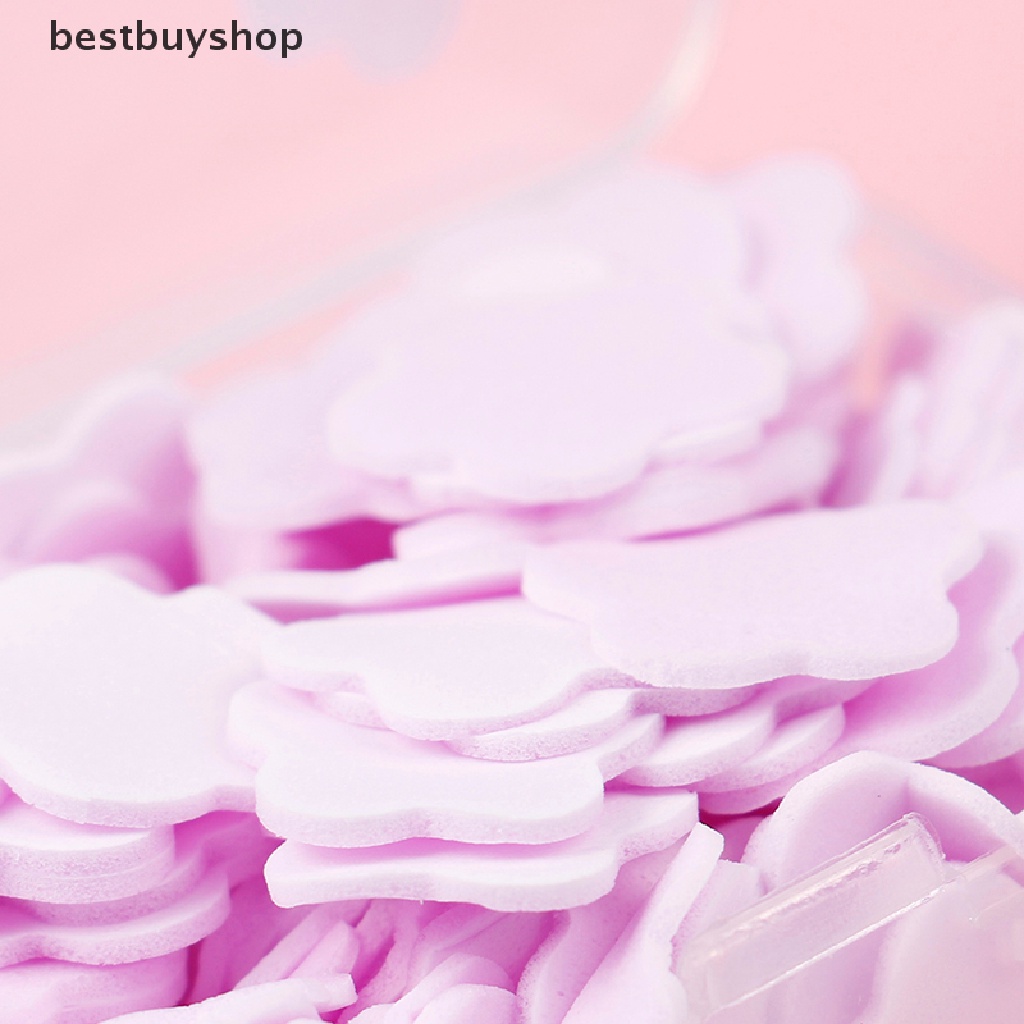 Hộp 100 xà phòng giấy rửa tay có mùi thơm tiện dụng khi đi du lịch