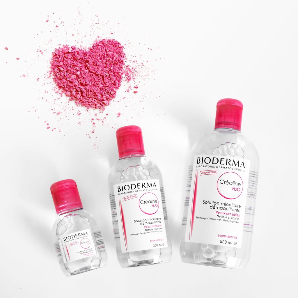 Nước Tẩy Trang Cho Da Nhạy Cảm, Dầu, Mụn Bioderma Micellaire Solution