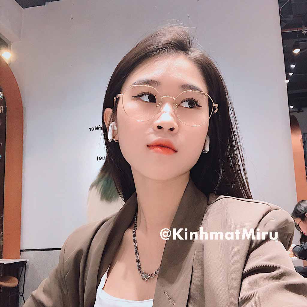 Gọng kính cận nam nữ vuông đẹp MIRU thời trang hàn quốc đeo giả cận chống ánh sáng xanh - 29100 | BigBuy360 - bigbuy360.vn