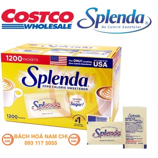 COMBO Đường Ăn Kiêng Splenda Không Calorie Combo 50 100 200 Gói - USA