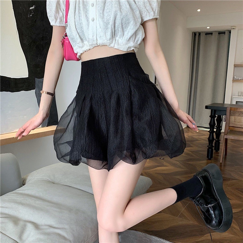 Chân Váy Chữ A Ngắn Xếp Ly Nhanh Khô Thời Trang Cao Cấp Cho Nữ