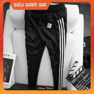 Quần Nam Nữ Thể Thao Ống Suông Thời Trang- Quần 3 Sọc