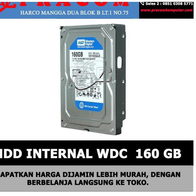 Wdc 160gb Internal Harrdisk
