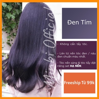 Thuốc Nhuộm Tóc Màu Đen Tím - Minbi Official