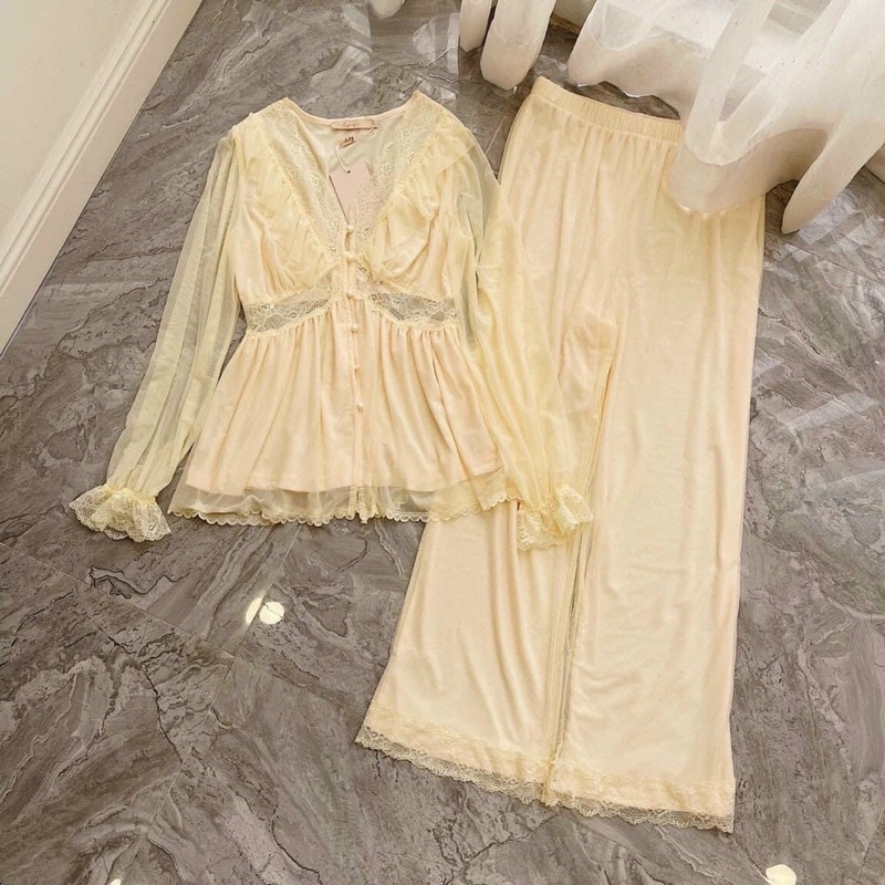 ❤️PIJAMA VOAN MỀM MỊN TIỂU THƯ CỦA HÃNG LYLY❤️QUẢNG CHÂU CAO CẤP