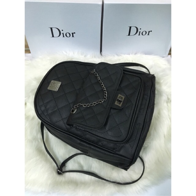 Balo xích da dê trần trám