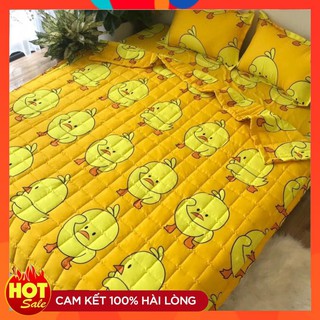 Chăn hè mền chần bông 2 mặt mẫu vịt vàng 💖hot trend