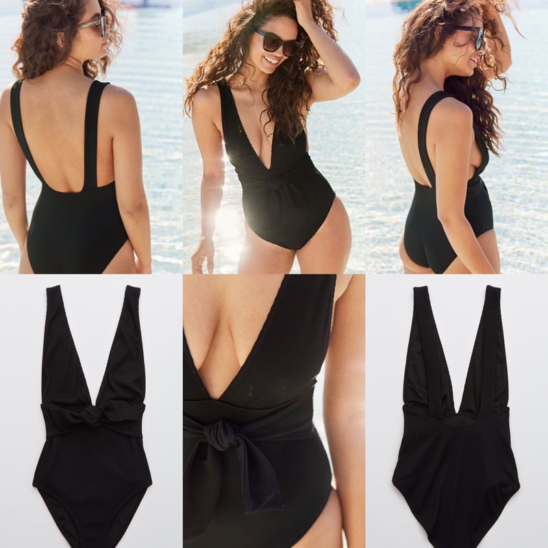 Áo Tắm Đồ Bơi Bikini 1 Mảnh Aerie Xuất Dư XS S M L XL