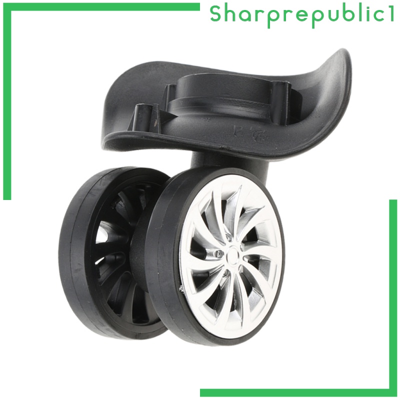 Bộ 2 Bánh Xe Đẩy Hành Lý Thay Thế Yên Tĩnh A08