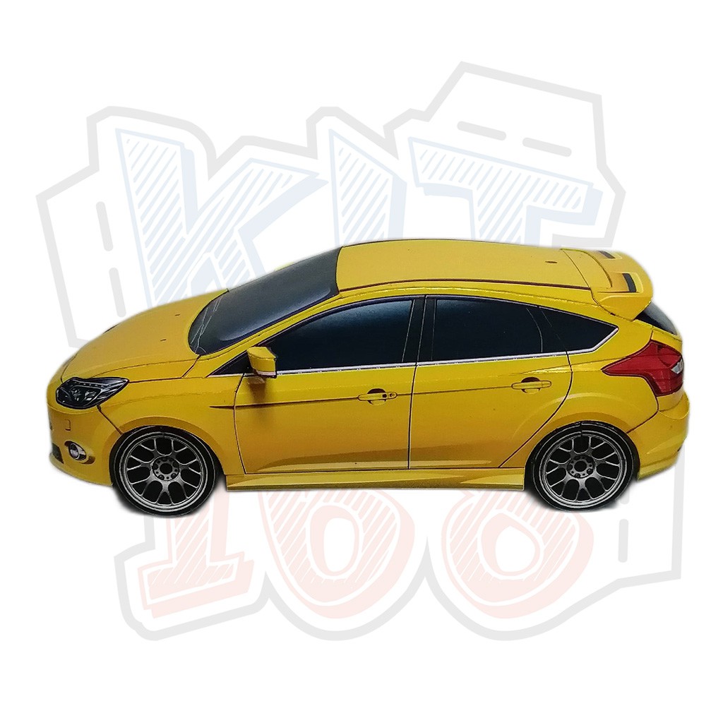 Mô hình giấy xe ô tô Ford Focus ver 2