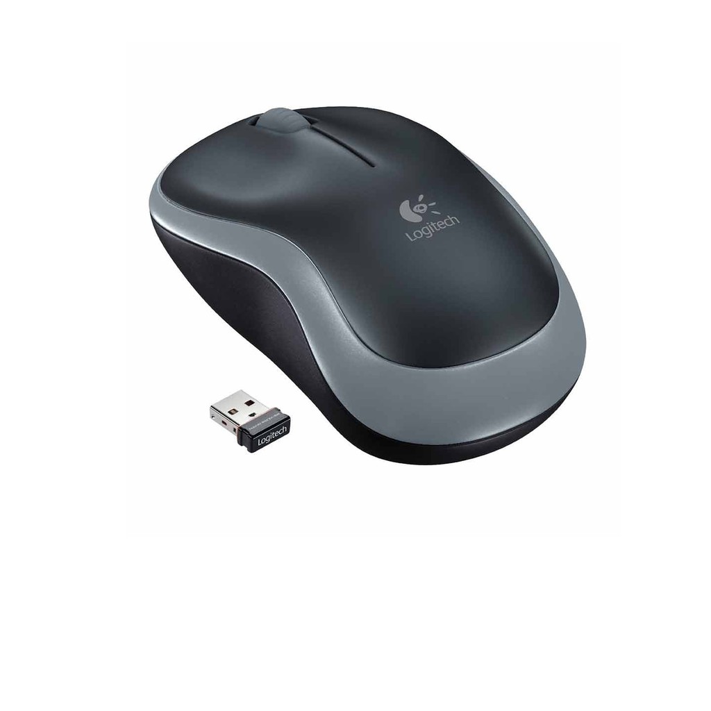 Chuột Không Dây Logitech M185 - Hàng Chính Hãng