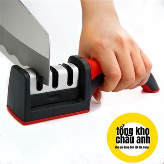 Dụng cụ mài dao kéo 3 cấp độ cầm tay Living C , mài dao nhanh bén siêu tiện lợi