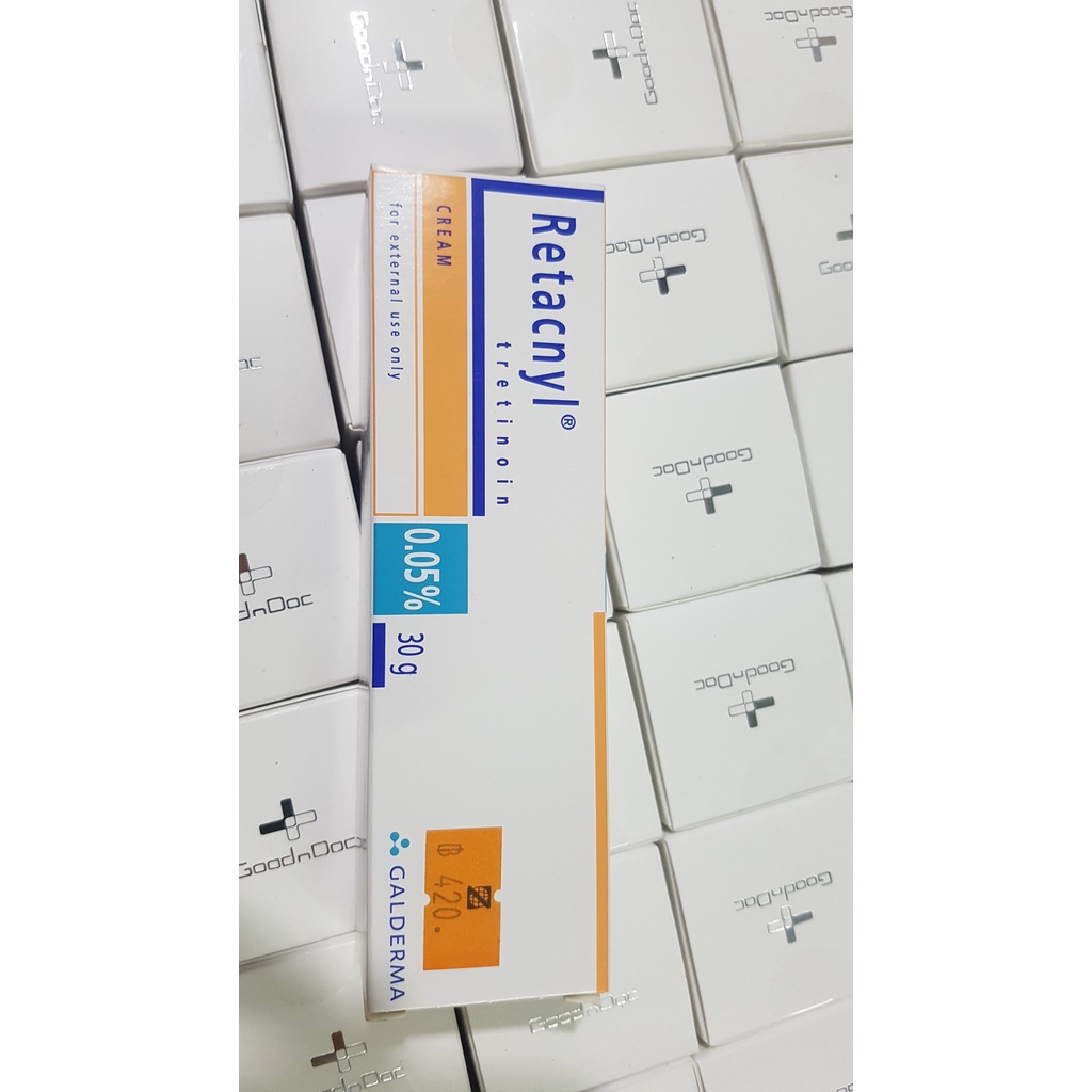 Kem Hỗ Trợ Giảm Mụn , Lão Hóa Da - Retacnyl Tretinoin Cream 0.05% 30g