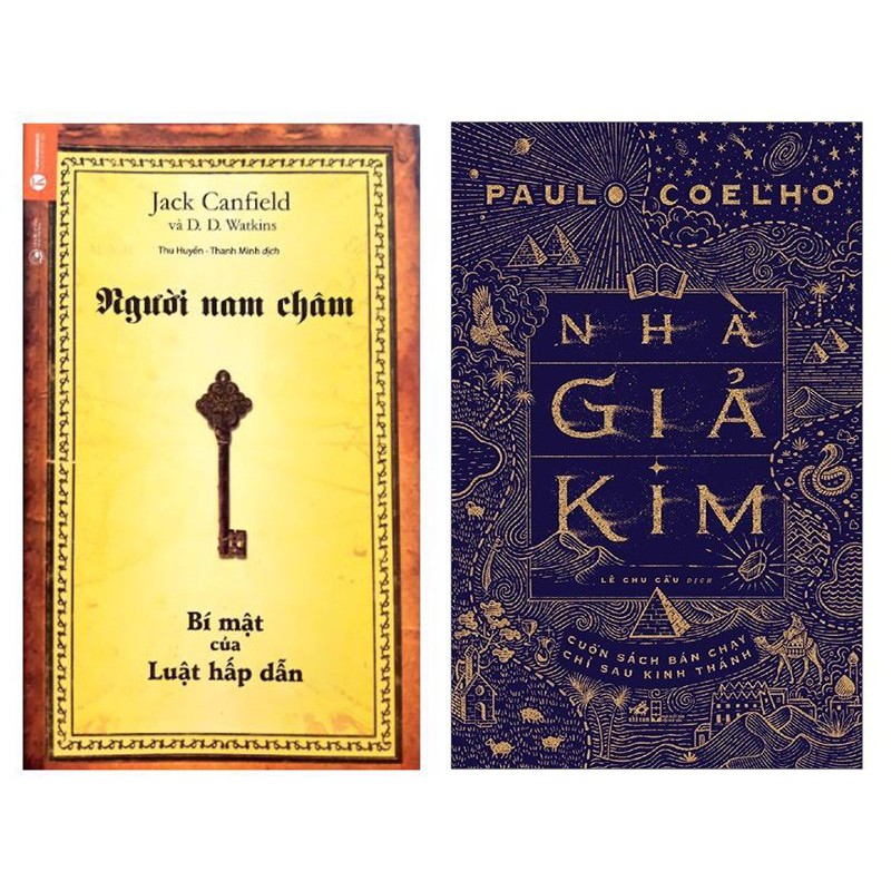 Sách  - Combo Nhà Giả Kim + Người Nam Châm (Tặng Kèm Bookmark GIGA)