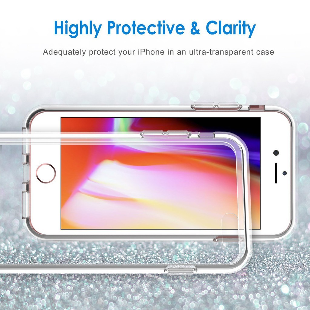 Ốp Điện Thoại TPU Dẻo Siêu Mỏng Trong Suốt Bảo Vệ Toàn Diện Cho iPhone 11 Pro Max iPhone X 6 7 8 Plus XR XsMAX