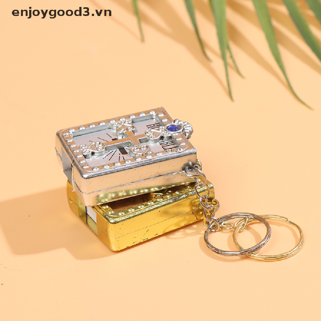 / Enjoy shopping / / Móc Khóa Mini Hình Kinh Thánh Thánh Thánh Giá Làm Quà Tặng Cầu Nguyện