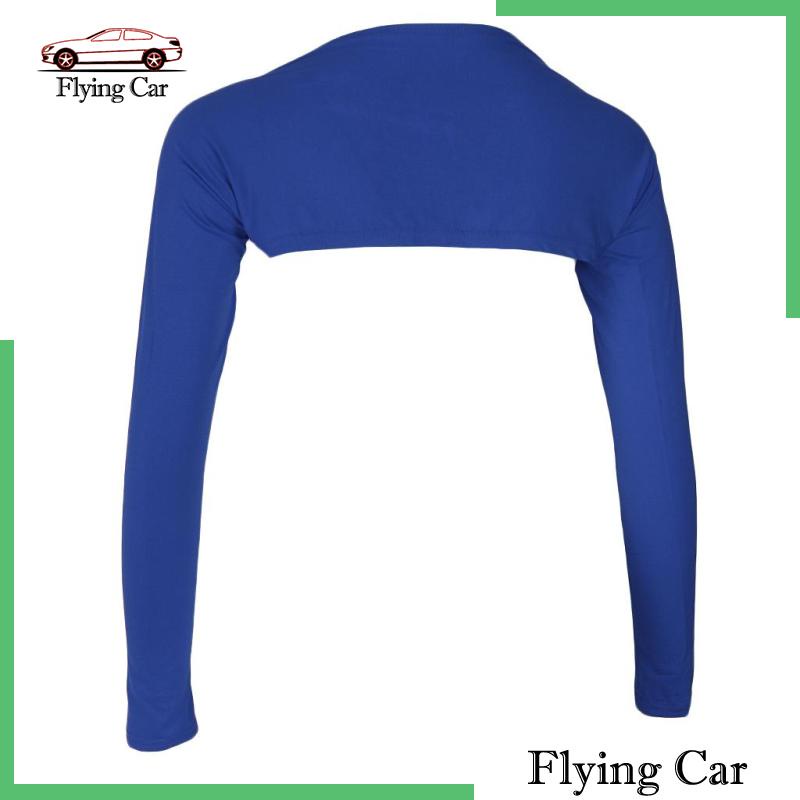 [Lzdjfmy2] Khăn Trùm Đầu Tay Dài Hở Vai Màu Trắng Trơn Co Giãn Phong Cách Ramadan