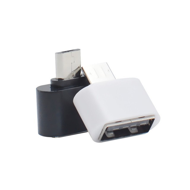 Đầu chuyển OTG từ USB sang đầu Micro usb (màu trắng)