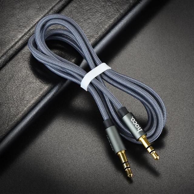 Cáp âm thanh  AUX Hoco UPA25 / UPA20 / UPA16 2m / UPA19 Type C 1m, đầu Jack 3.5mm chuyển loa Audio nối dâi