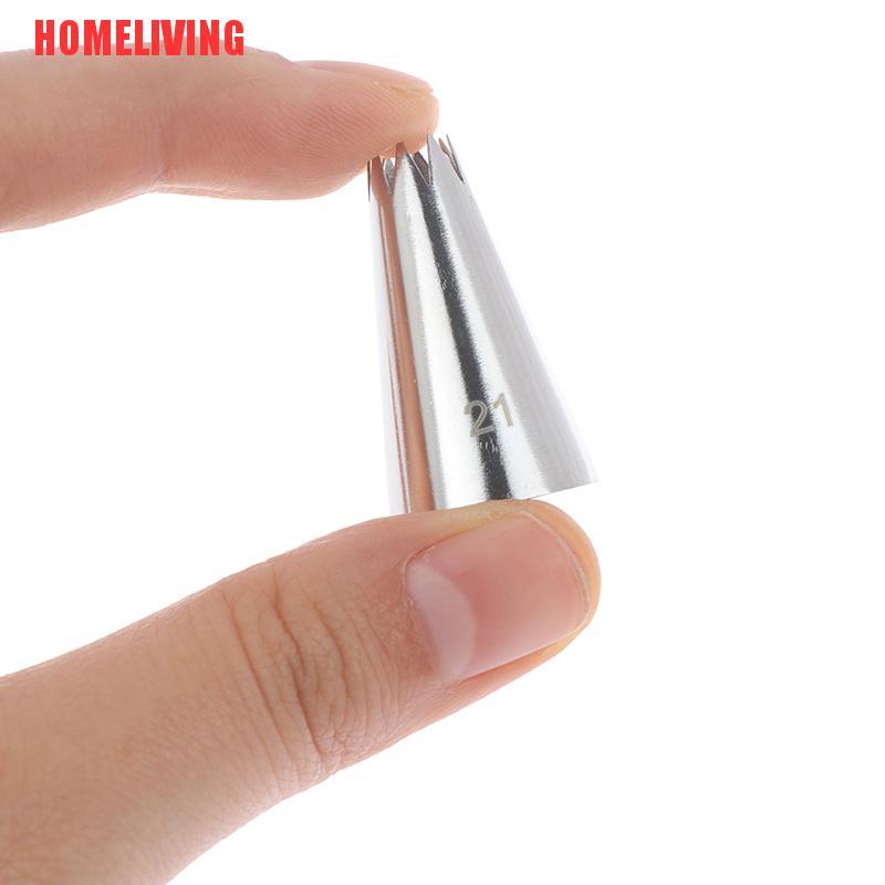 Bộ 9 Đuôi Bắt Kem Trang Trí Bánh Bằng Kim Loại Tiện Dụng