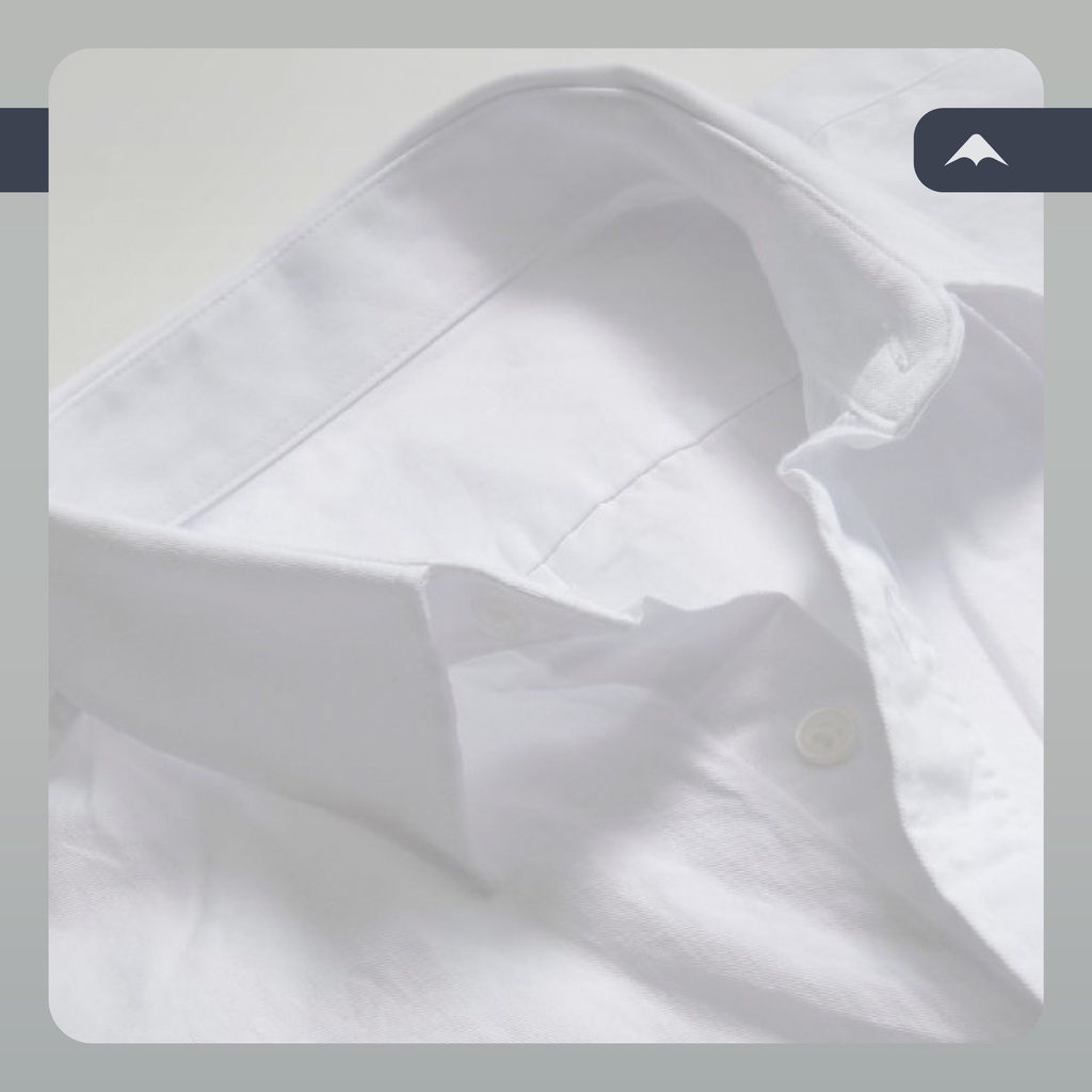 Áo sơ mi trắng form rộng Tommy MARTIAN Hàn quốc unisex cổ bẻ dài tay trắng trơn basic oversize nam nữ SM022 | BigBuy360 - bigbuy360.vn