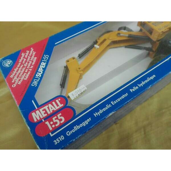 Mô hình máy xúc SIKU 3510 SUPER 1:55 Hydraulic Excavator Global made in germany