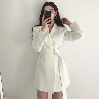 ĐẦM VEST KÈM BELT (KÈM HÌNH THẬT)