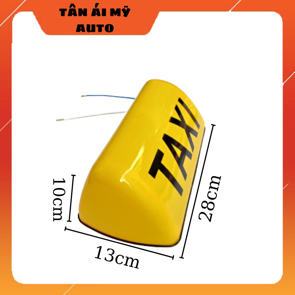 mào taxi ô tô có đèn và đế nam châm tự hít