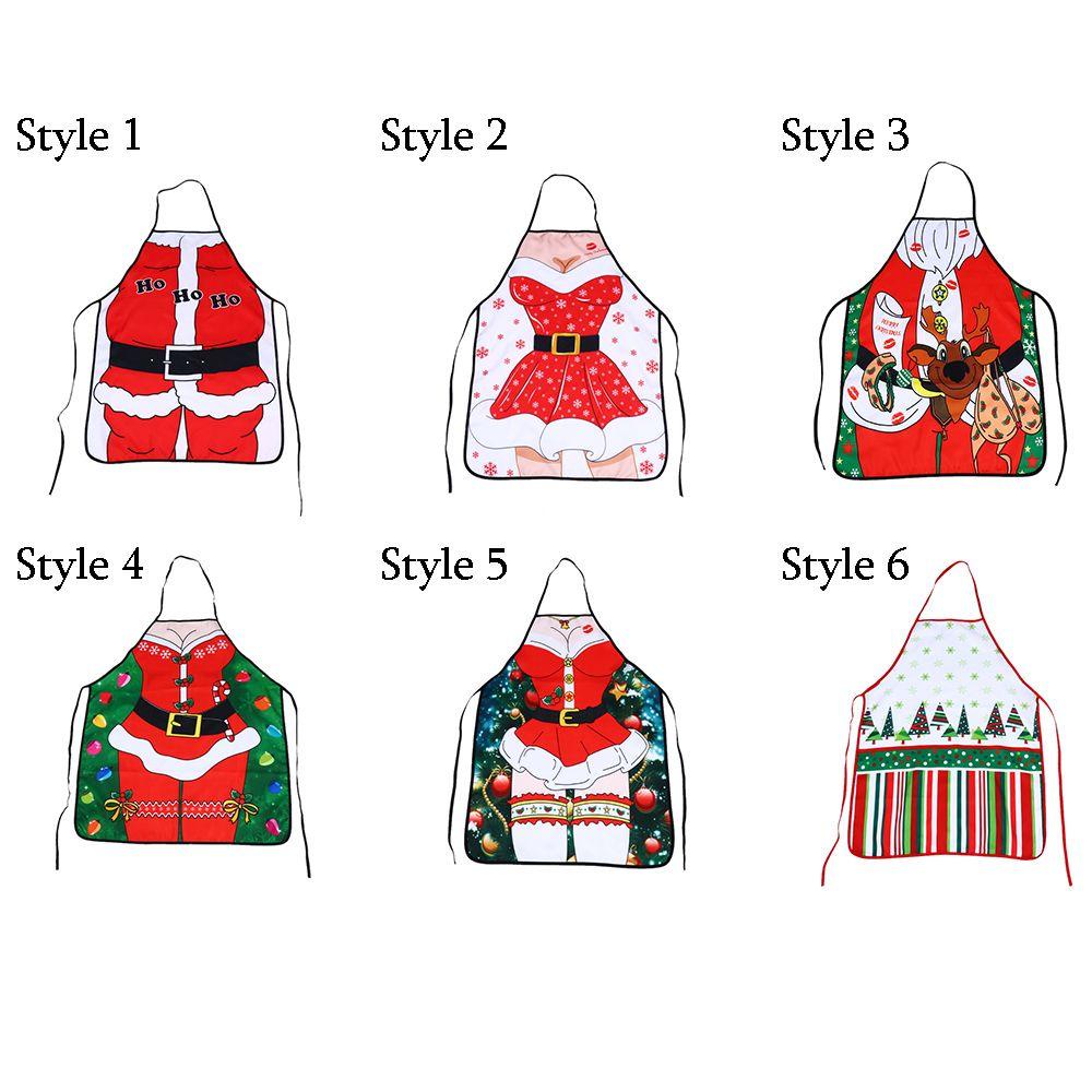 Tạp Dề Nấu Ăn Họa Tiết Giáng Sinh