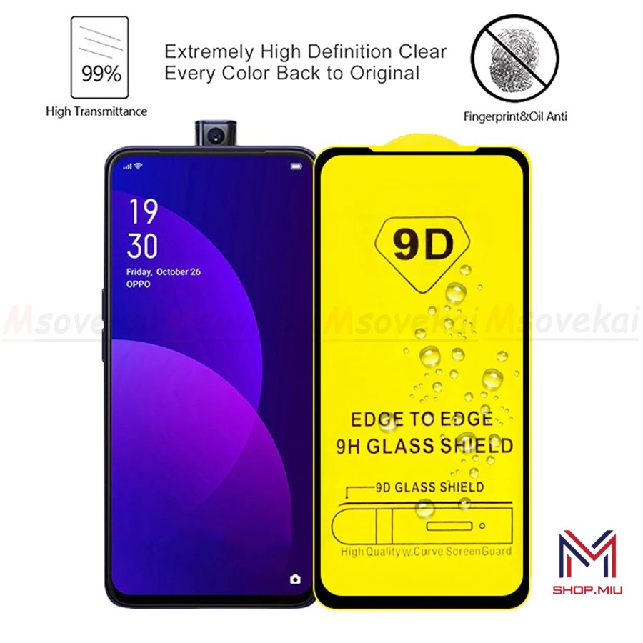 Cường lực full màn 9H cho oppo K3 full keo thế hệ mới