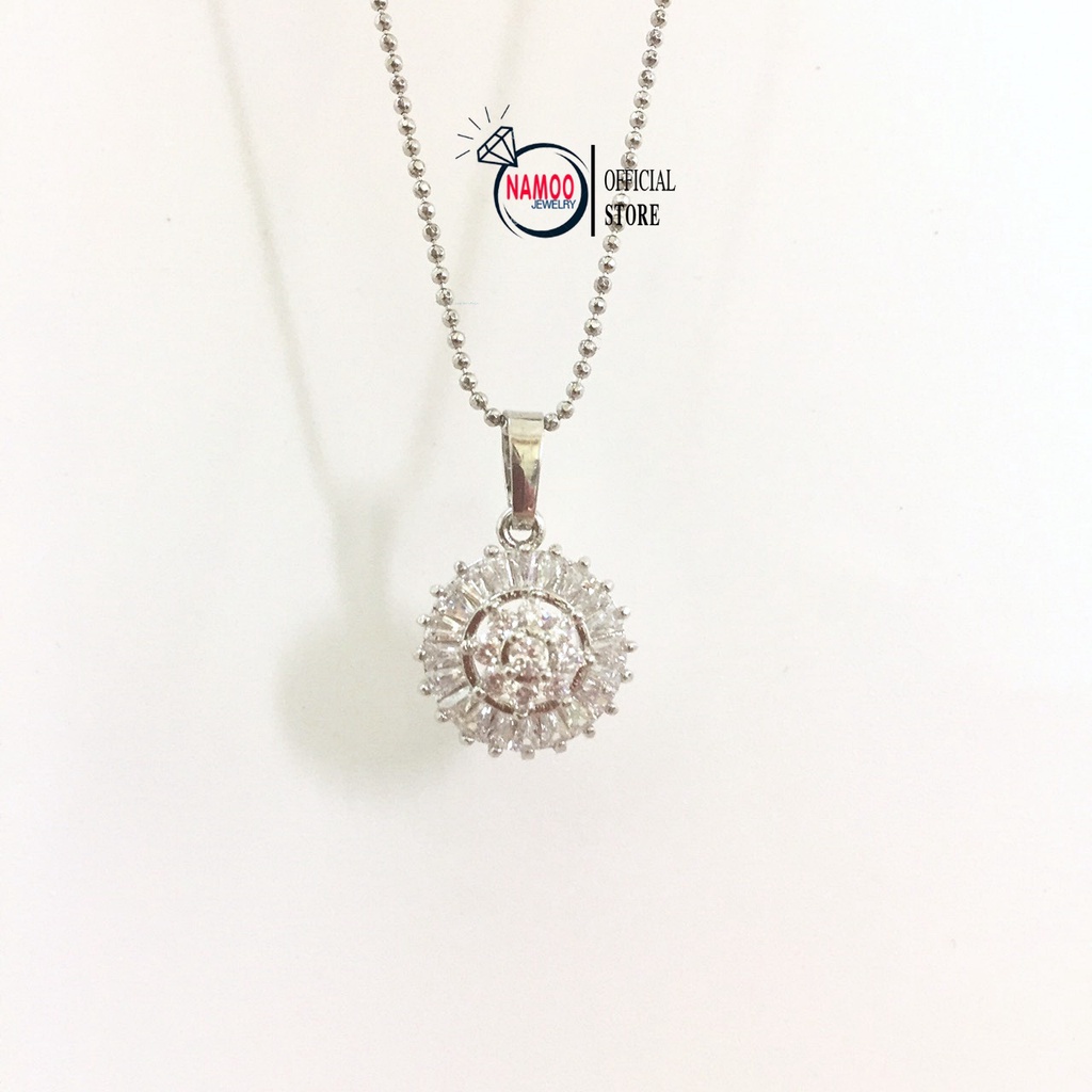 Dây Chuyền Bạc V812 Daisy Flower Nữ Namoo Jewelry