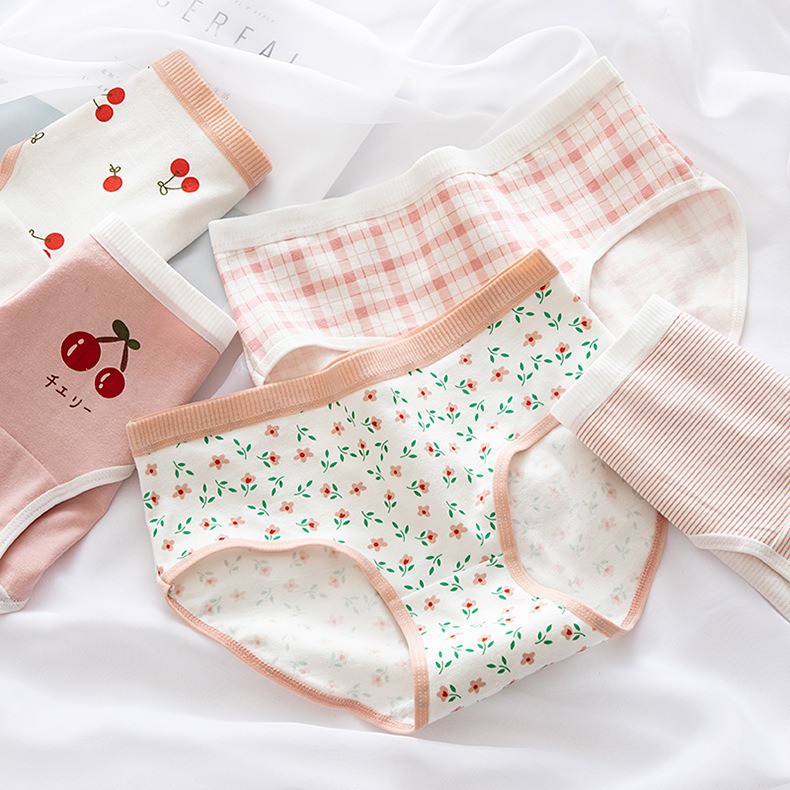 Quần chip cotton cho be gái 20kg 30kg 40kg  ☑️ quần lót trẻ em nữ