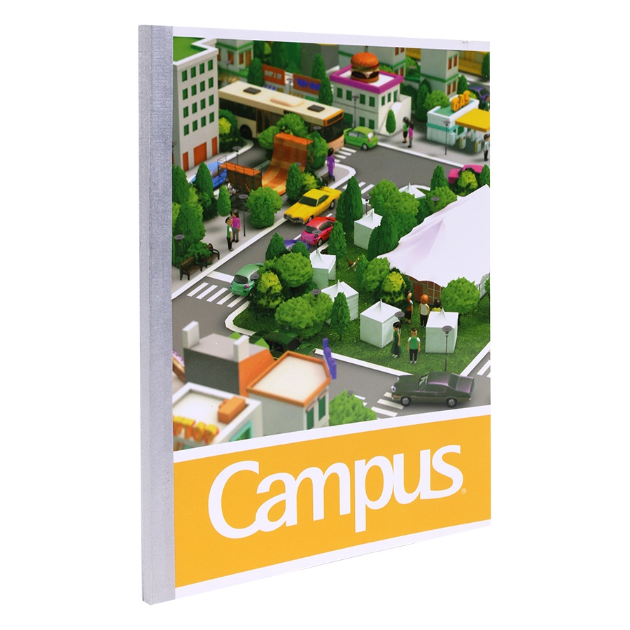 Tập Vở Campus A5 96 trang 4 ô li - Định Lượng 80gsm